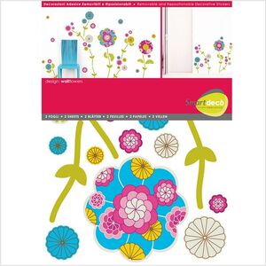 Zidna naljepnica dekorativna za dječje sobe XL Wall flowers 110